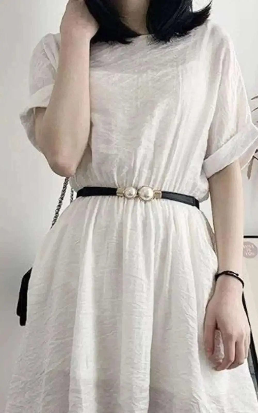 Ceinture Créative à Boucle en Perles pour Femme | #Accessoire de Mode