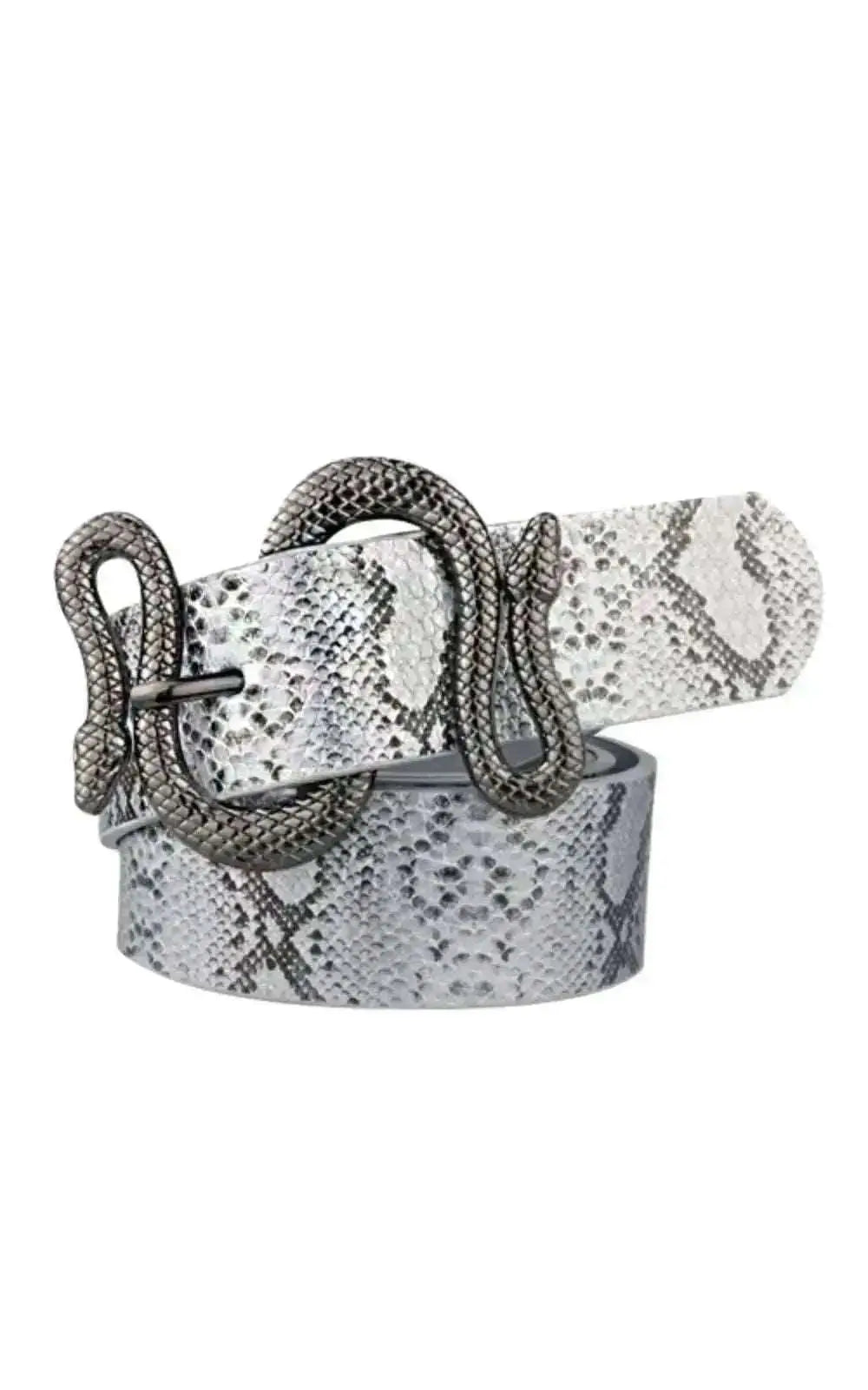 Ceinture pour Femmes en Cuir avec Boucle Serpent | #style