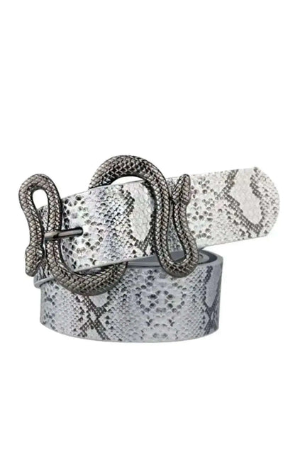 Ceinture pour Femmes en Cuir avec Boucle Serpent | #style