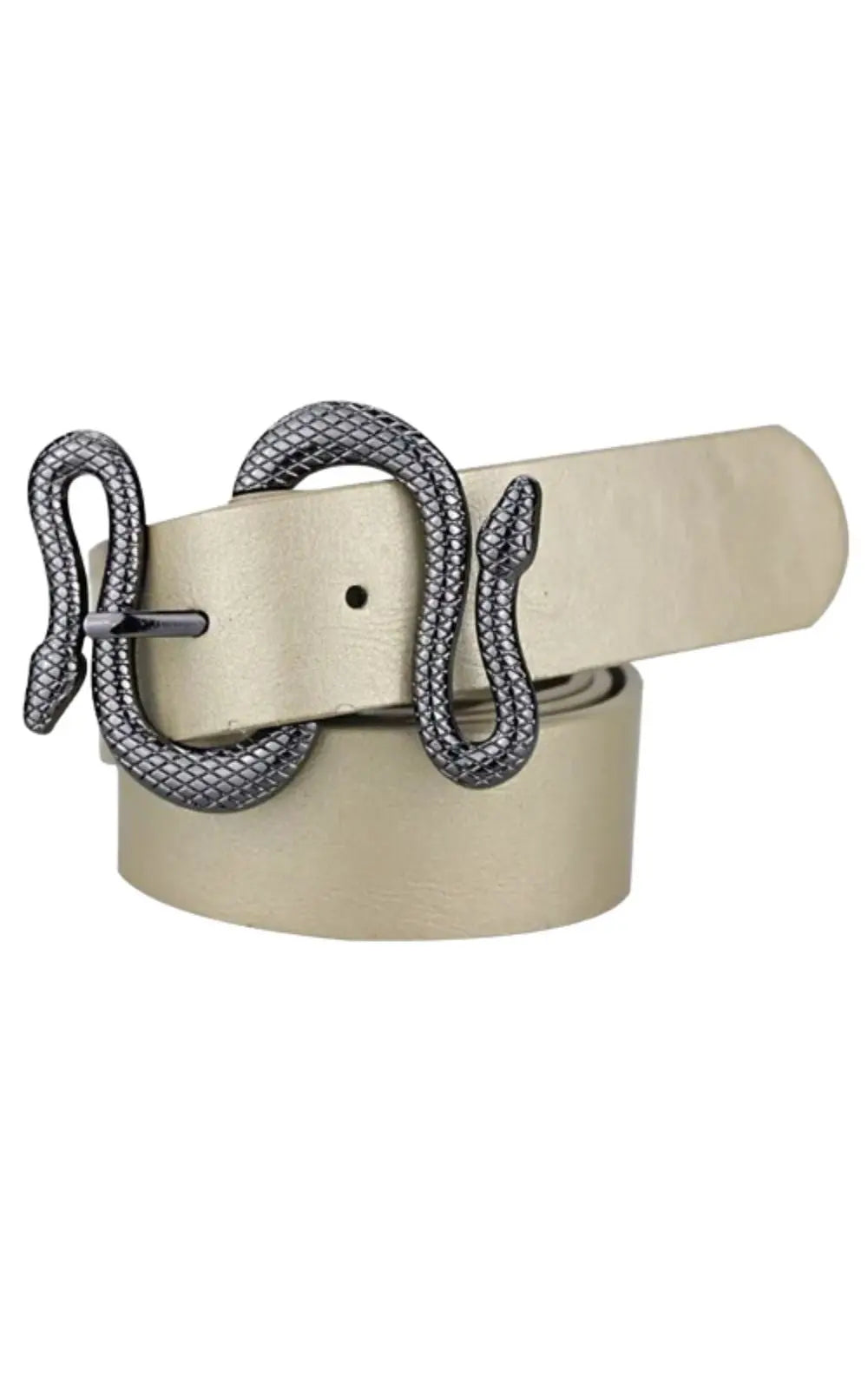 Ceinture pour Femmes en Cuir avec Boucle Serpent style DreamStylista