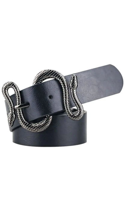 Ceinture pour Femmes en Cuir avec Boucle Serpent | #style DreamStylista