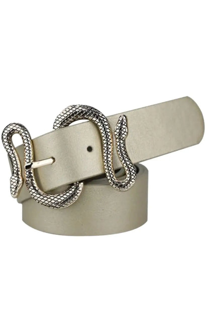 Ceinture pour Femmes en Cuir avec Boucle Serpent | #style DreamStylista