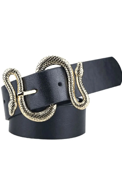 Ceinture pour Femmes en Cuir avec Boucle Serpent | #style DreamStylista