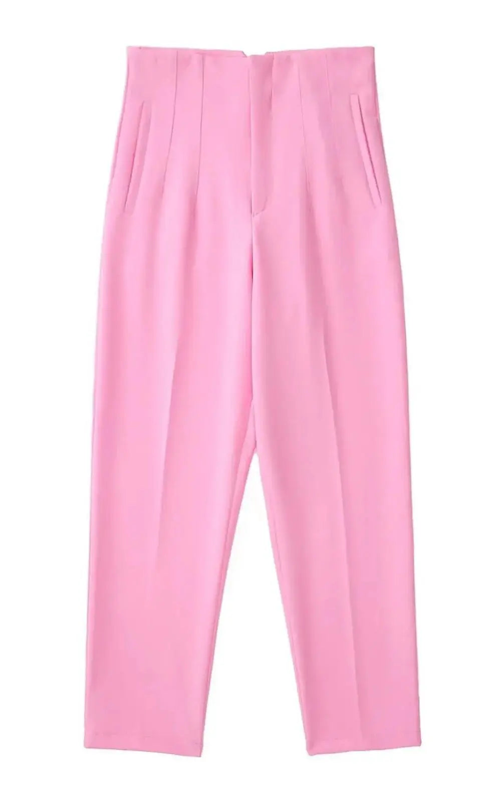KONDALA Pantalon Droit Taille Haute pour Femmes | #Élégance DreamStylista