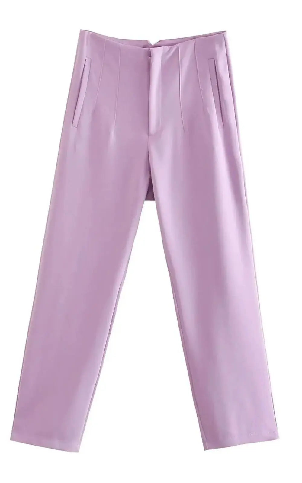 KONDALA Pantalon Droit Taille Haute pour Femmes | #Élégance DreamStylista