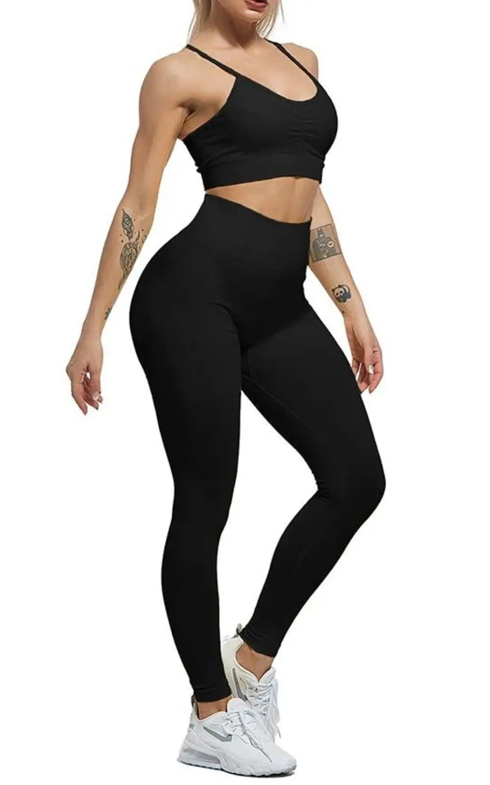 Leggings Fitness Taille Haute Sans Couture pour Femmes | #sportwear DreamStylista