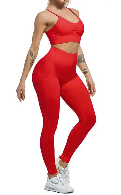 Leggings Fitness Taille Haute Sans Couture pour Femmes | #sportwear DreamStylista