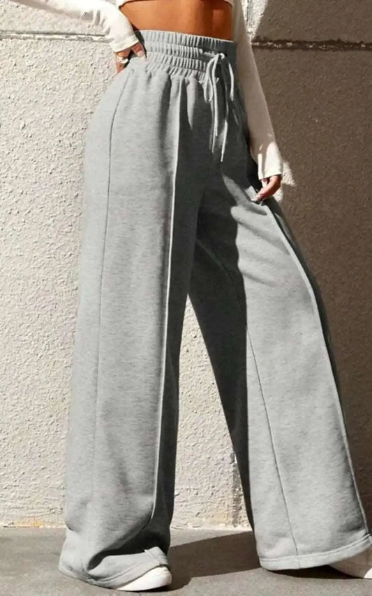 Pantalon Baggy Coupe Droite Décontracté pour Femmes | #Confort et Style Sportif