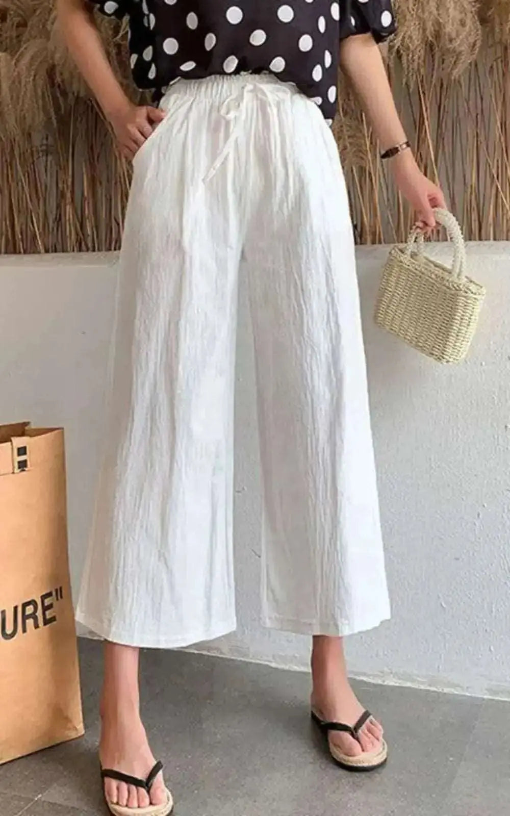 Pantalon Décontracté en Coton pour Femmes | #Confort