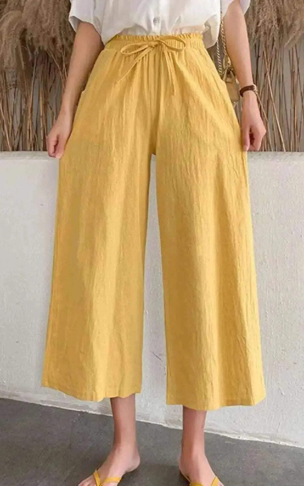Pantalon Décontracté en Coton pour Femmes | #Confort