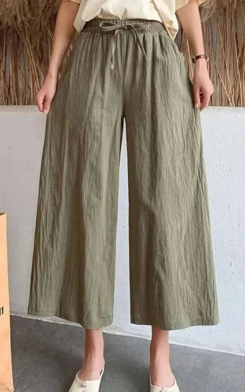 Pantalon Décontracté en Coton pour Femmes | #Confort