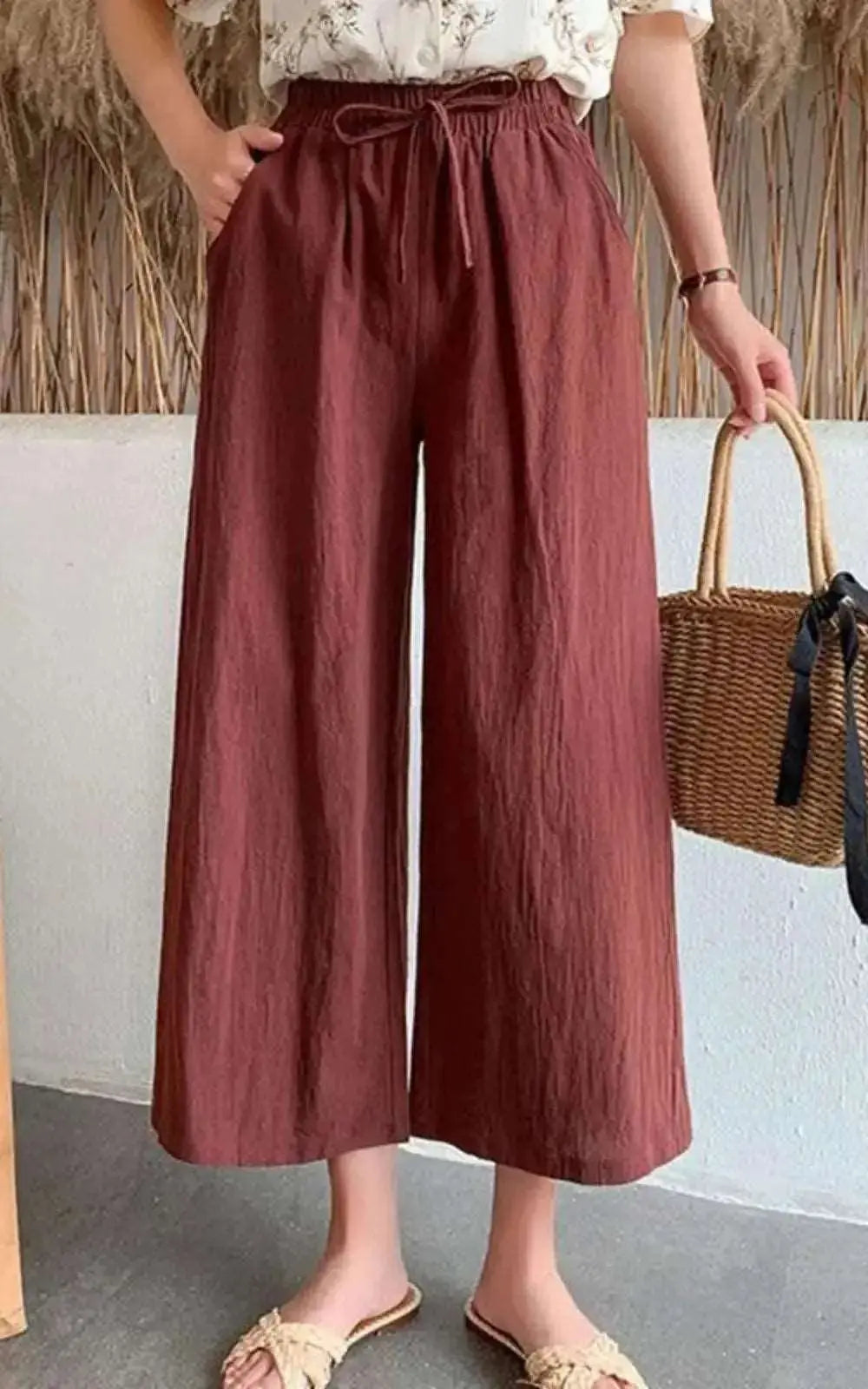 Pantalon Décontracté en Coton pour Femmes | #Confort