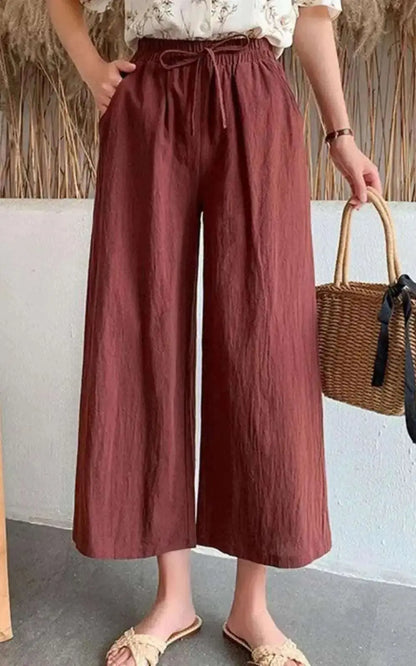 Pantalon Décontracté en Coton pour Femmes | #Confort