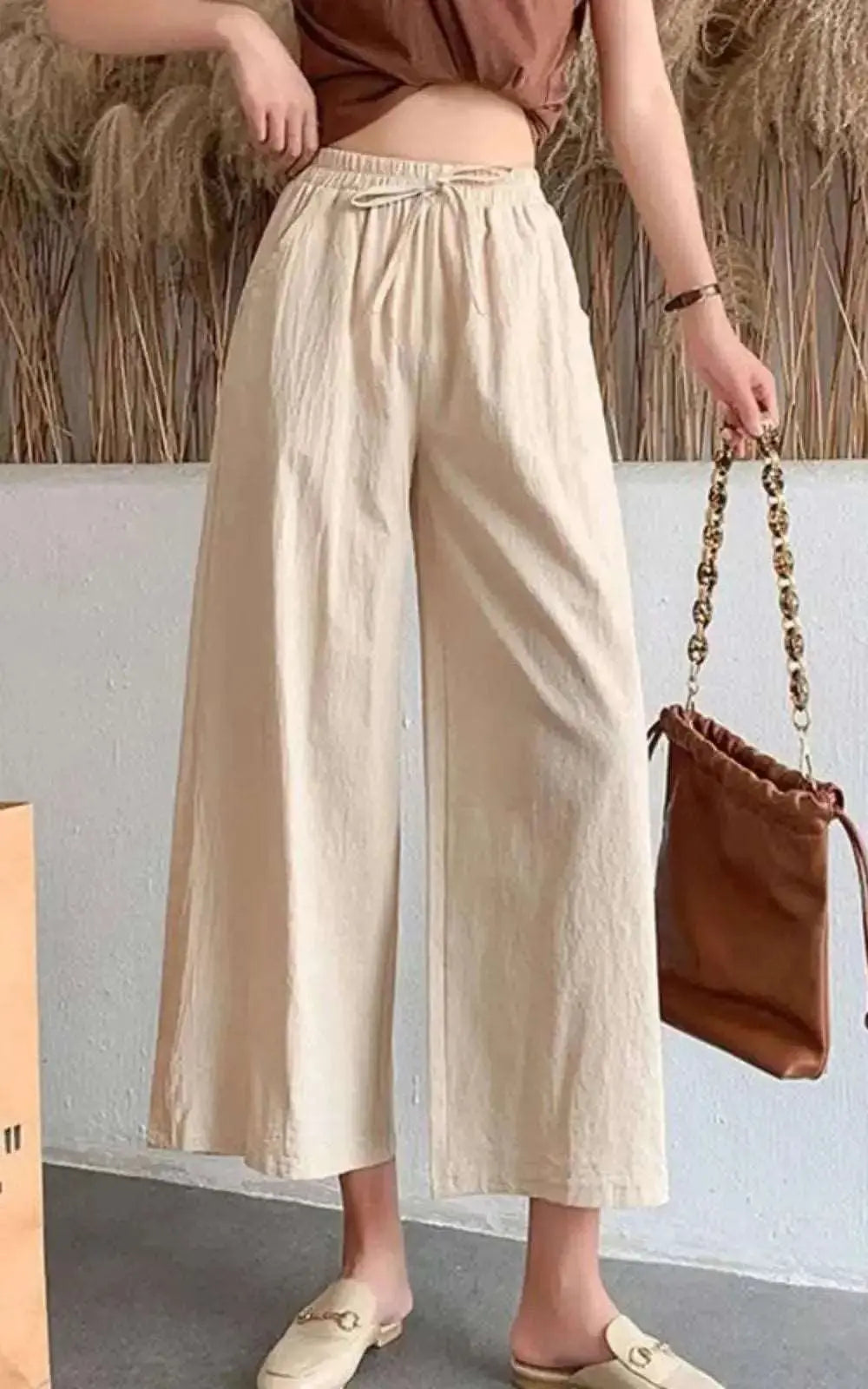 Pantalon Décontracté en Coton pour Femmes | #Confort