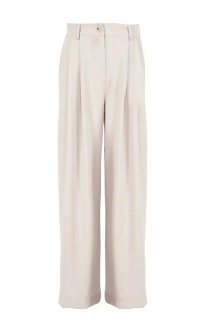 Pantalon Palazzo Large Plissé pour Femmes | #Élégance Classique Printemps DreamStylista