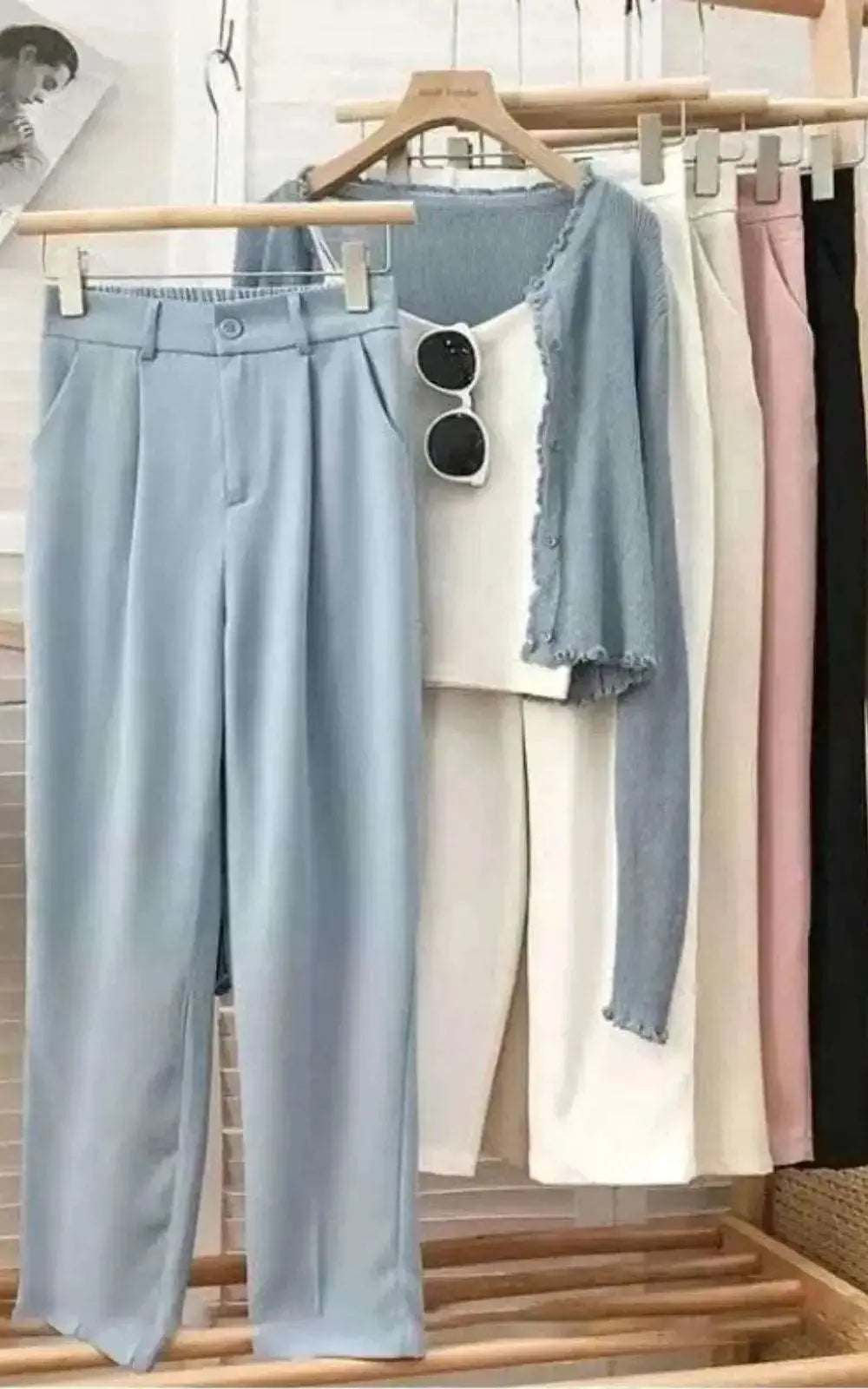 Pantalon Taille Haute Décontracté Ample pour Femmes | #Streetwear