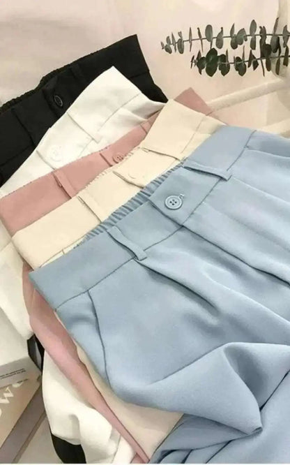 Pantalon Taille Haute Décontracté Ample pour Femmes | #Streetwear
