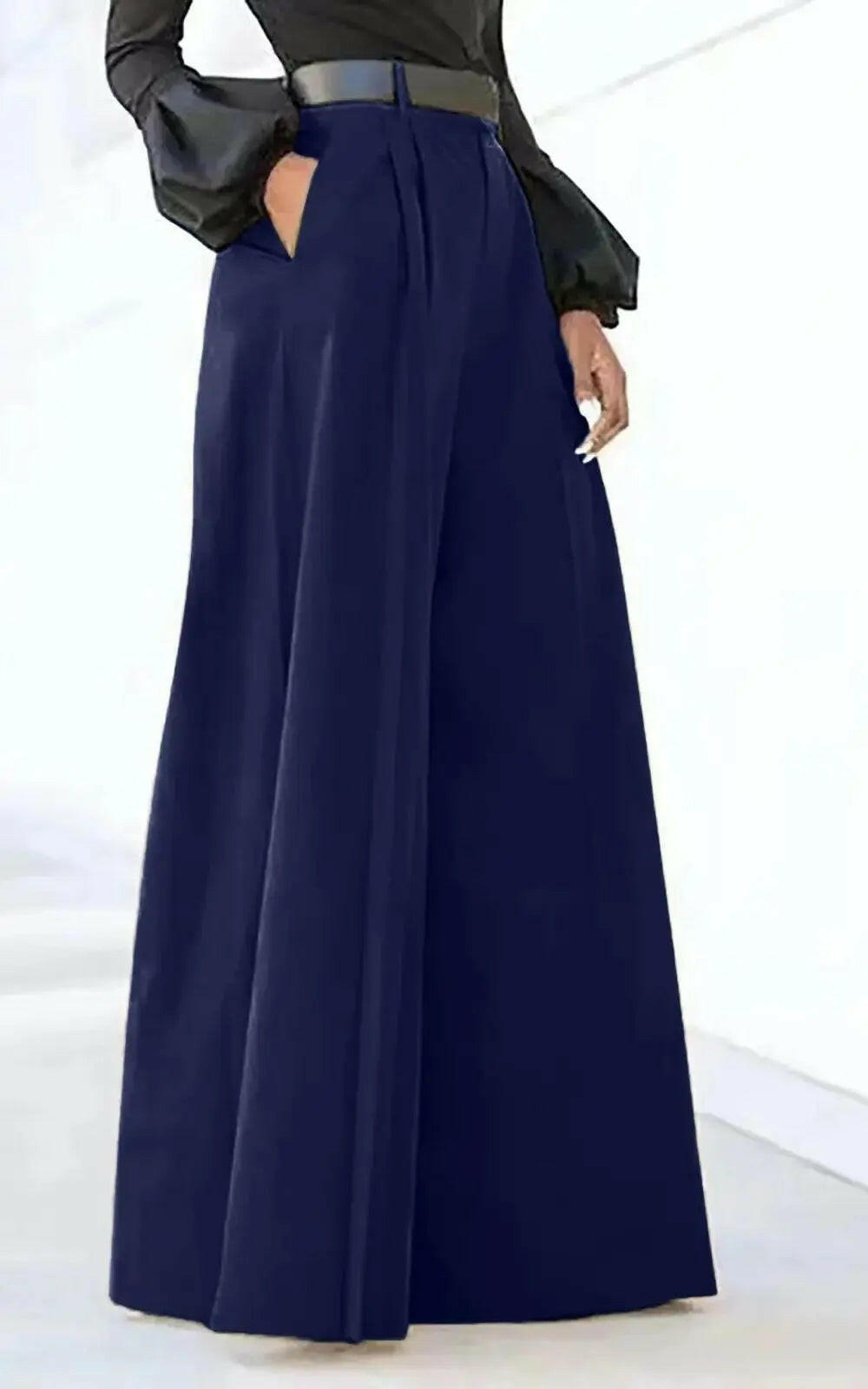 Pantalon Taille Haute pour Femmes, Palazzo  | #Style d'été DreamStylista