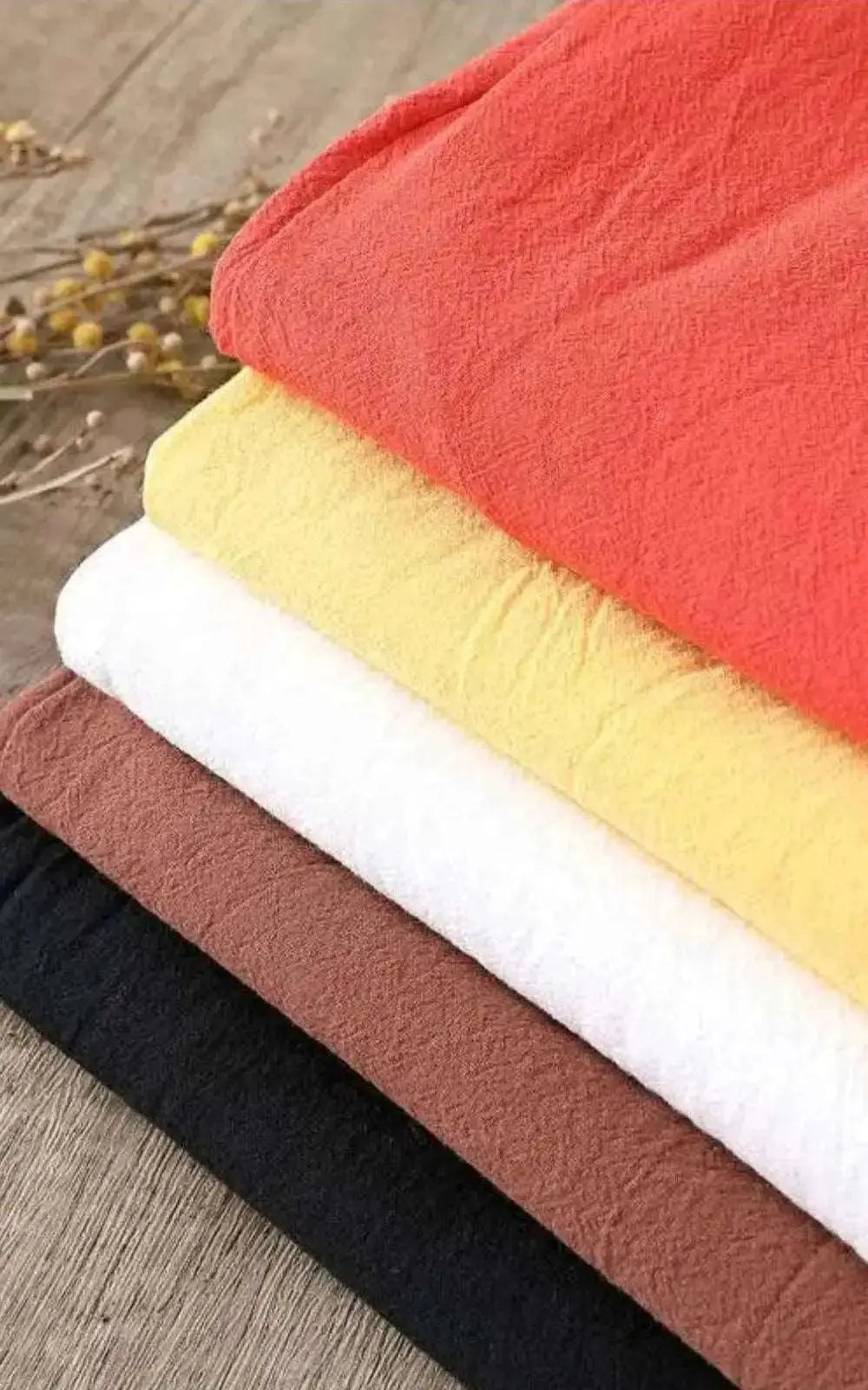 Pantalon sarouel décontracté en coton et lin pour Femme | #Eté
