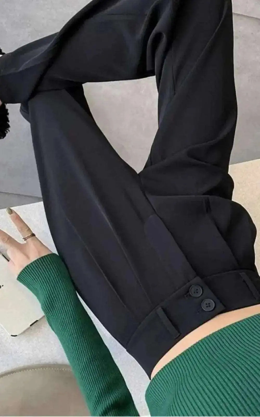 Pantalons Femme Taille Haute Style Mode Coréenne | #Elégance