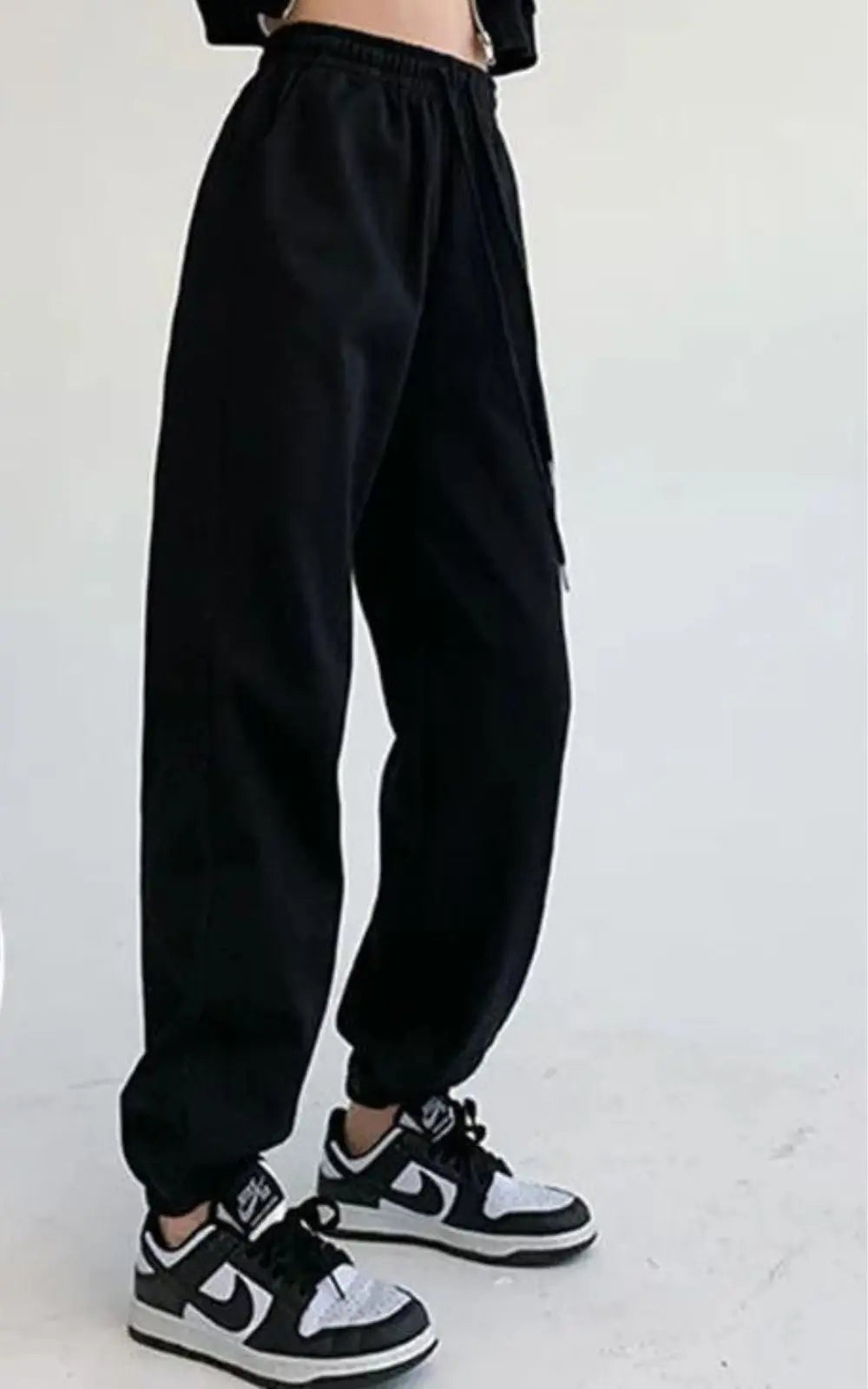 Pantalons de Survêtement Décontractés Taille Haute en Coton Tricoté pour Femmes | #Collection Printemps-Été DreamStylista