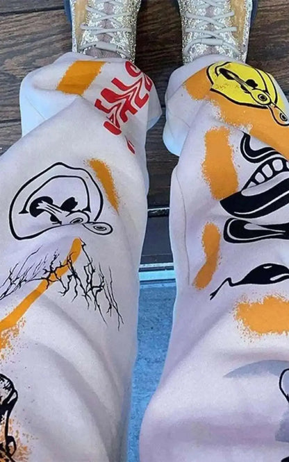 Pantalons de jogging pour Femme | Streetwear Décontracté Taille Haute
