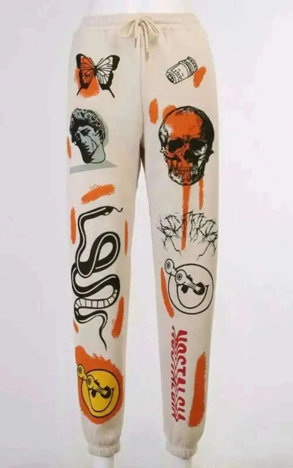 Pantalons de jogging pour Femme | Streetwear Décontracté Taille Haute