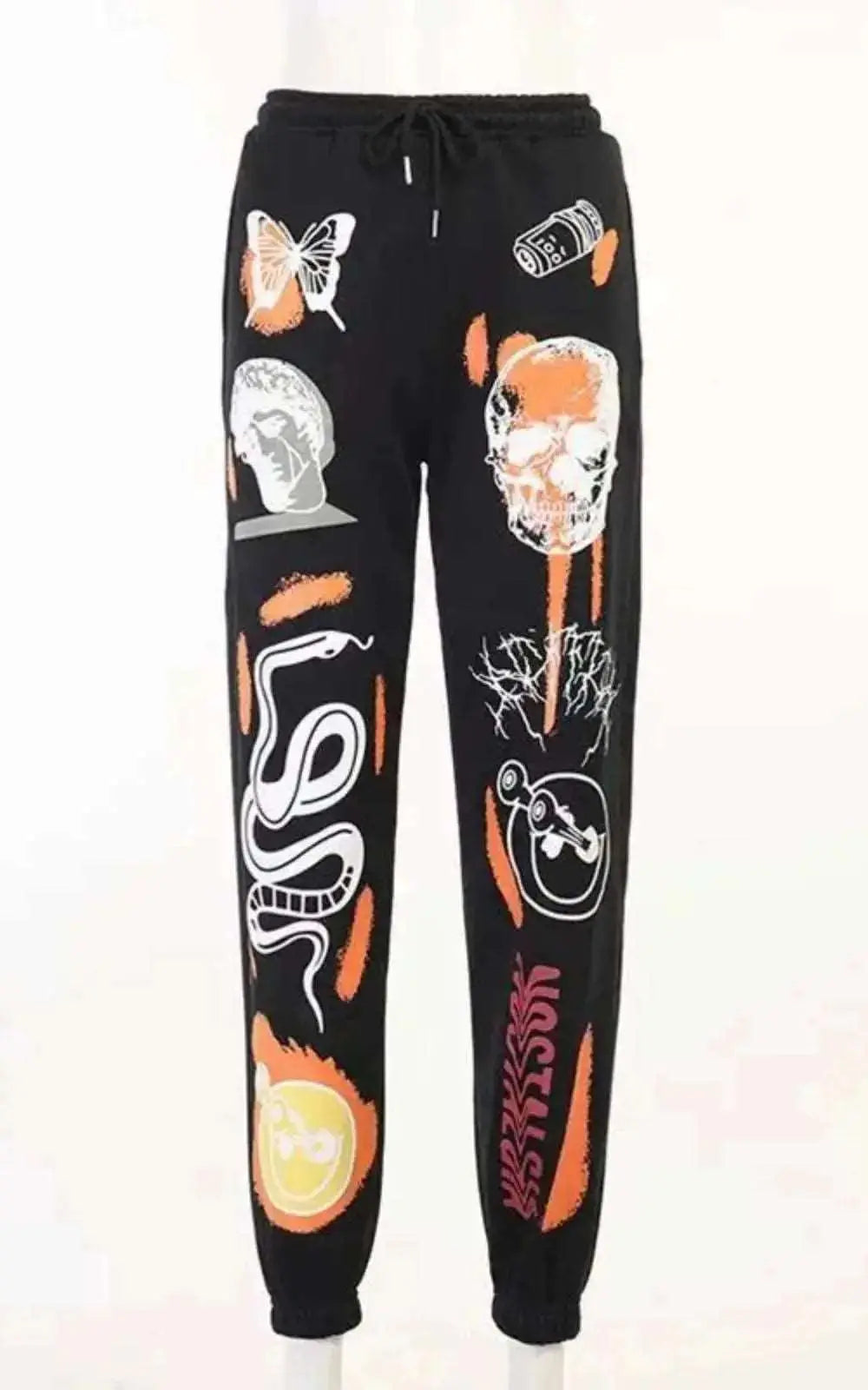 Pantalons de jogging pour Femme | Streetwear Décontracté Taille Haute