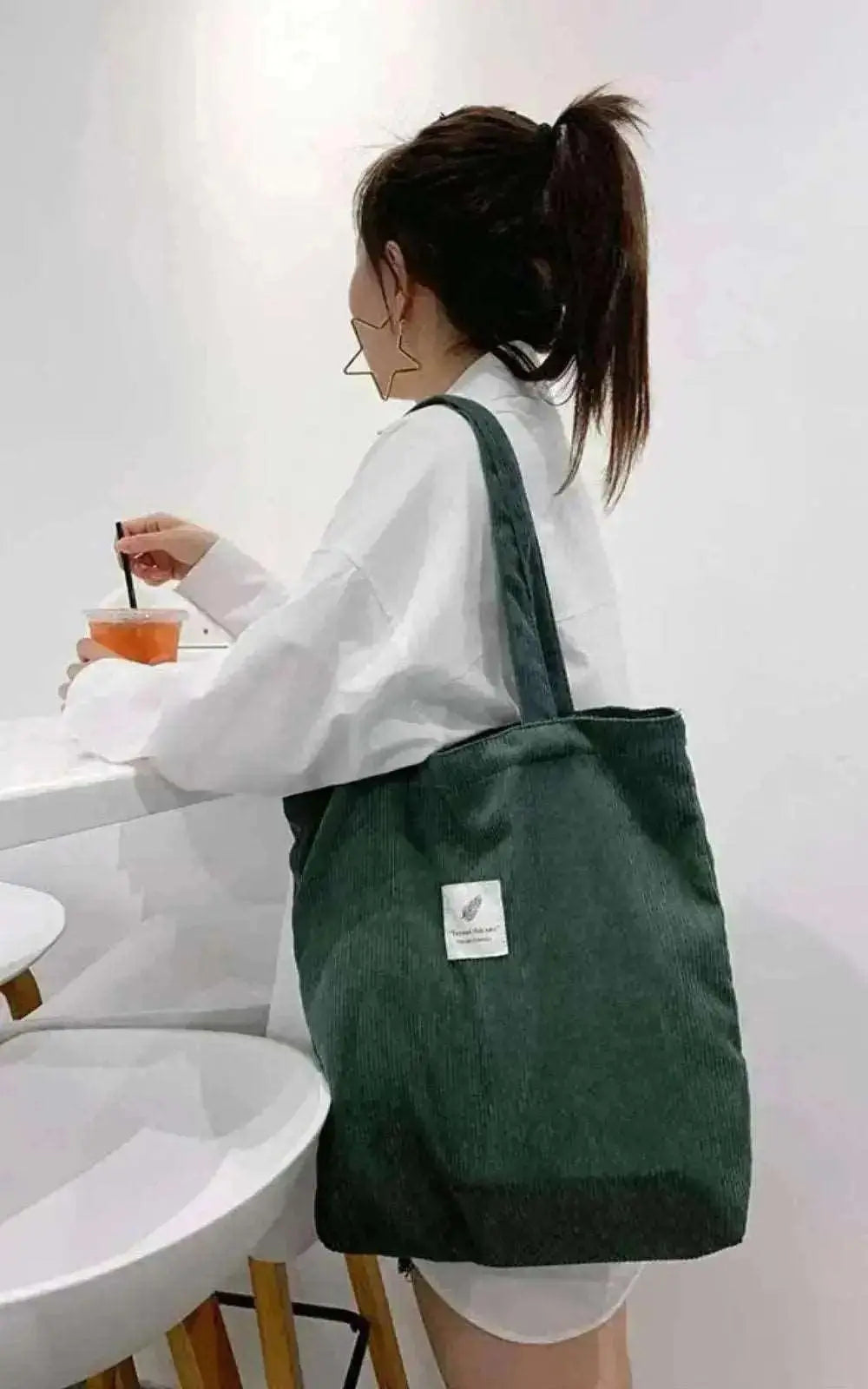 Sac en Velours Côtelé pour Femmes |  #Élégance et Durabilité