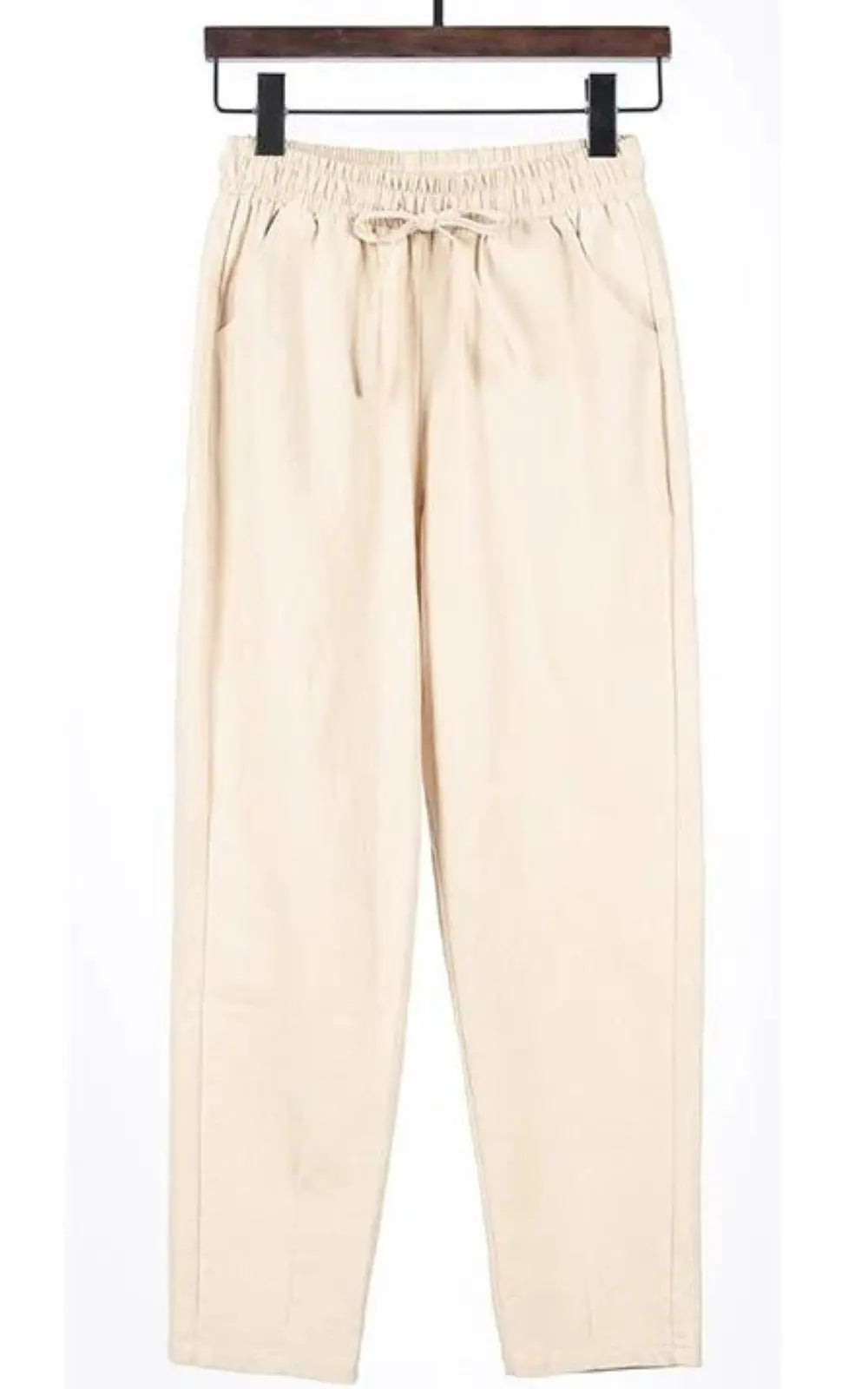 Pantalon coton / lin décontracté pour Femme | Taille élastique #summer DreamStylista