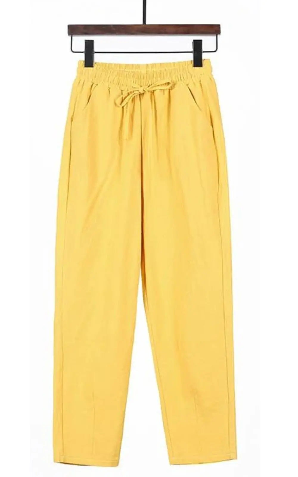 Pantalon coton / lin décontracté pour Femme | Taille élastique #summer DreamStylista